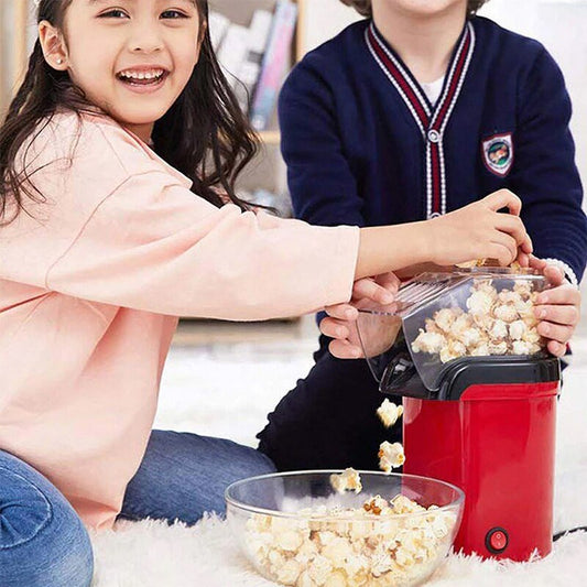 Appareil à Popcorn sans Huile - Profitez de Sain et Délicieux Rouge For Kids