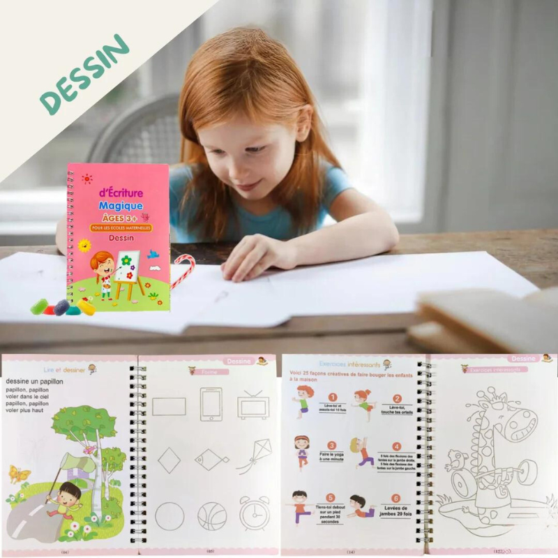 Cahier d’apprentissage Montessori - Baby & Toddler