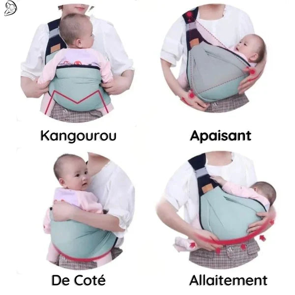 Écharpe de Portage Original™ - Confortable et Pratique Baby & Toddler