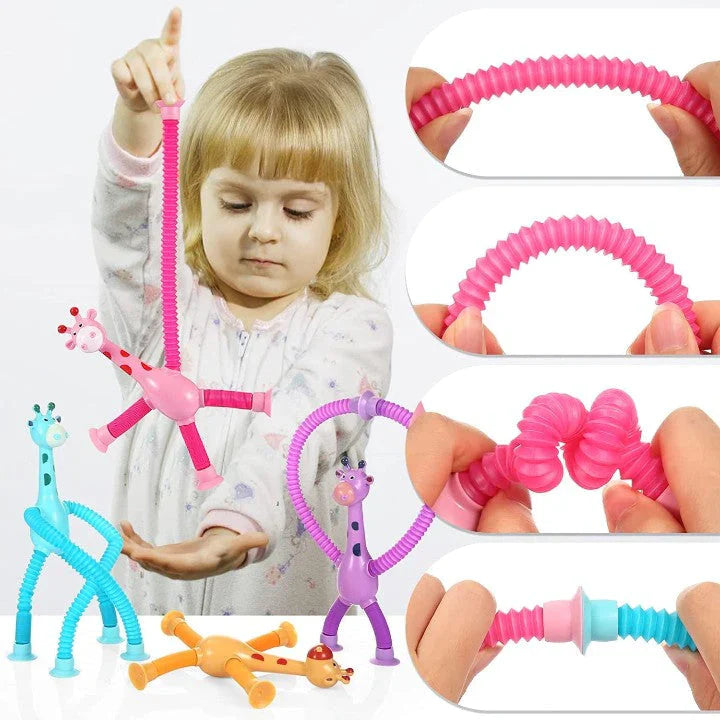 Jeu Ventouse Bébé Stimulant (LOT de 4) Stretchy™ Toys & Games