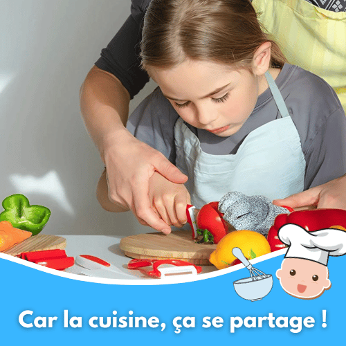 Kit de cuisine Montessori pour enfants (8PC) |JuniorChef - Children Cookware