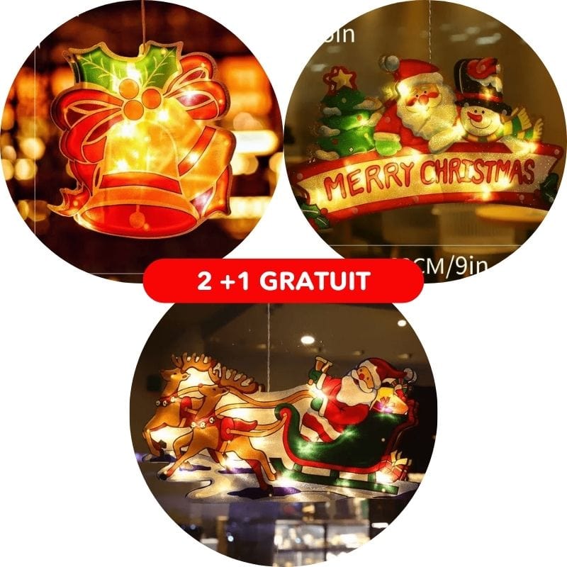 Lumières de Noël suspendues - 🔥 Kit A (2 + 1 GRATUITS) Économisez 30€
