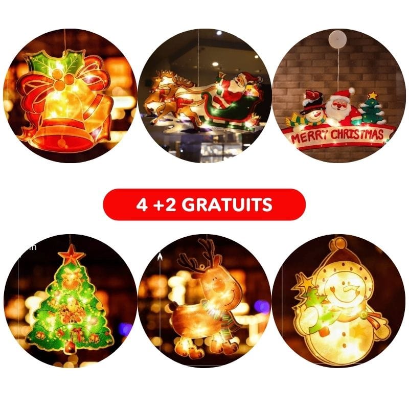 Lumières de Noël suspendues - 🔥 Kit B (4 + 2 GRATUITS)🔥 Économisez 30€