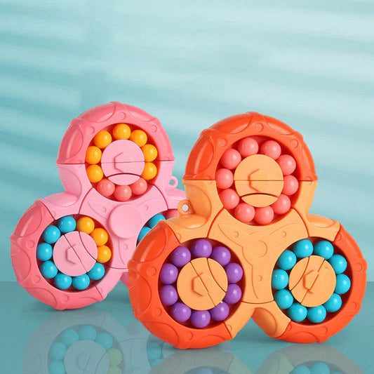 Spinner Rubiks Éducatif Montessori - Puzzle Double Face Toys & Games