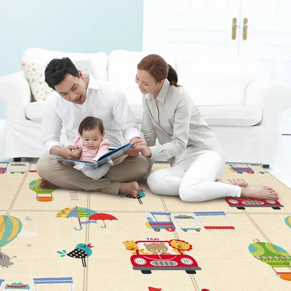 Tapis Modulable pour Enfant - Essentiels d’Éveil Montessori Vie Urbaine Bébé®