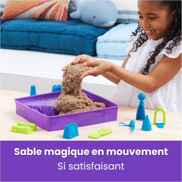 Château de Sable Magique – Coffret Créatif de Construction Sensorielle