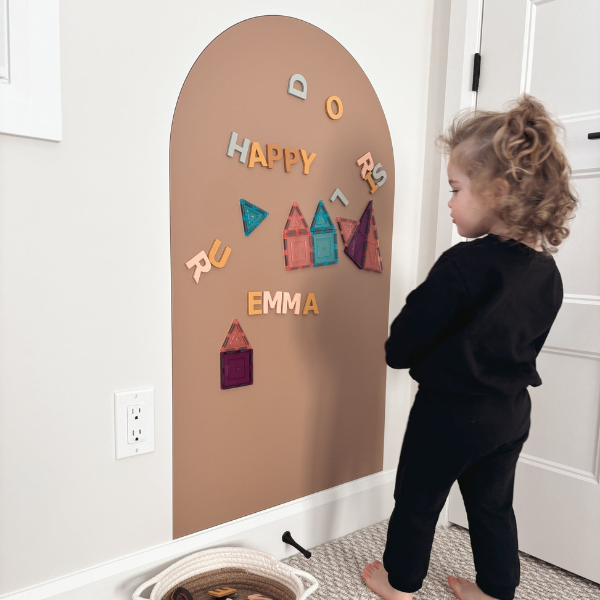 Tableau Mural Magnétique en Arc pour Enfants