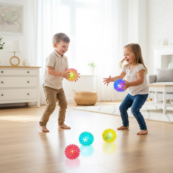 Balle Lumineuse Sensorielle Anti-Stress