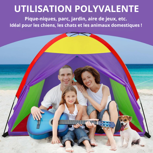 Tente Pop-Up Multi-colorée pour Enfants