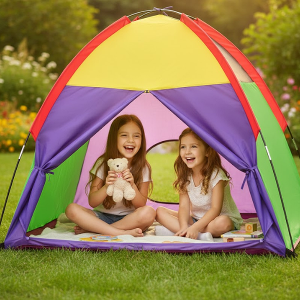 Tente Pop-Up Multi-colorée pour Enfants