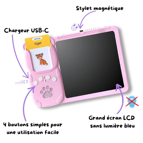 Tablette Éducative d’Apprentissage du Langage pour Enfants