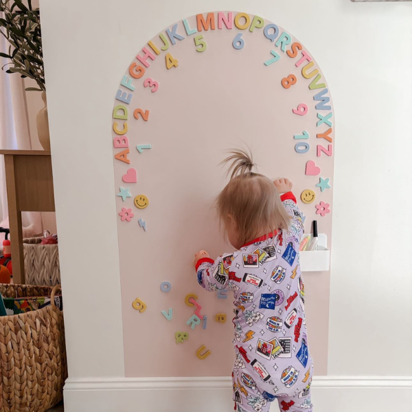 Tableau Mural Magnétique en Arc pour Enfants