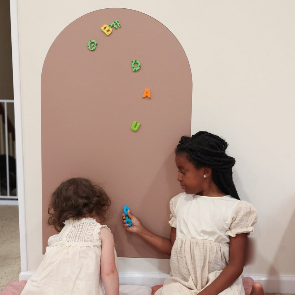 Tableau Mural Magnétique en Arc pour Enfants