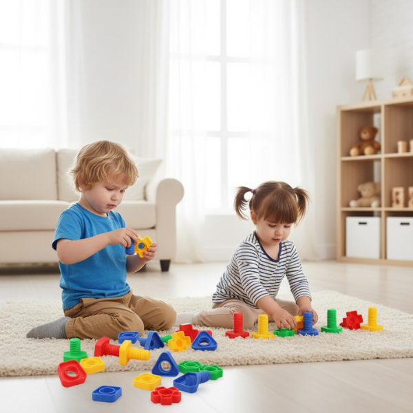 Écrous & Boulons Géants pour Enfants
