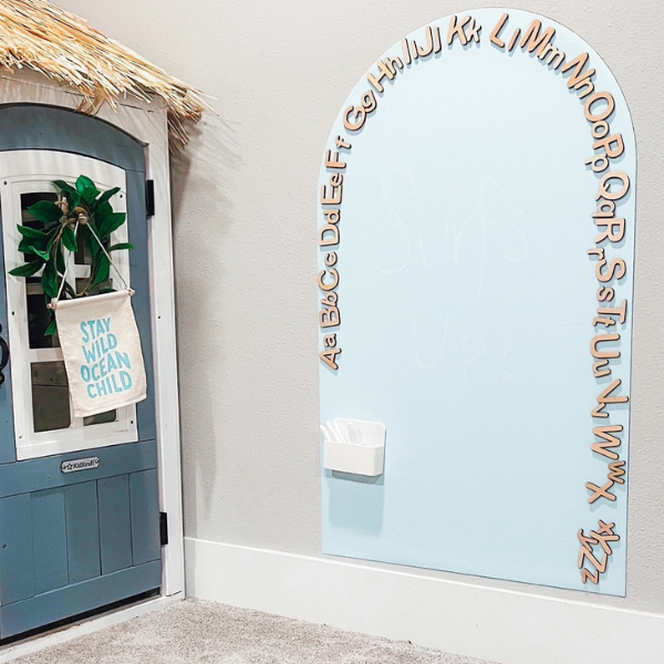 Tableau Mural Magnétique en Arc pour Enfants