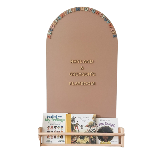 Tableau Mural Magnétique en Arc pour Enfants