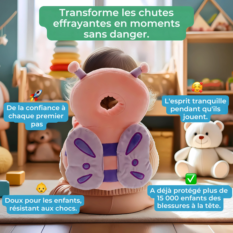 BébéBounce-Coussin Protection Anti Chute pour Tout-petit