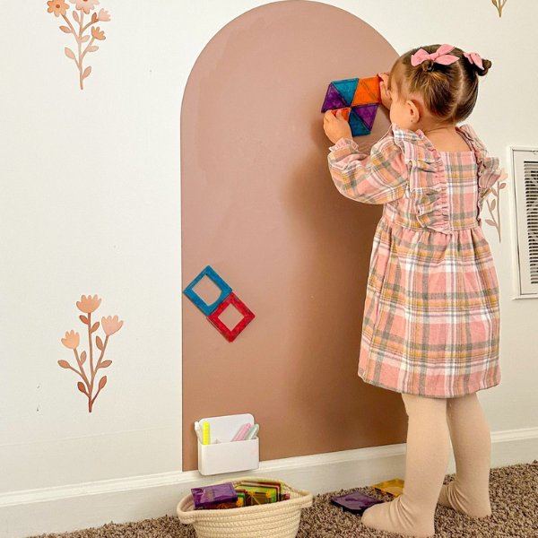 Tableau Mural Magnétique en Arc pour Enfants