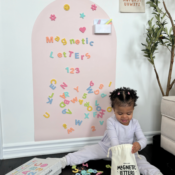 Tableau Mural Magnétique en Arc pour Enfants