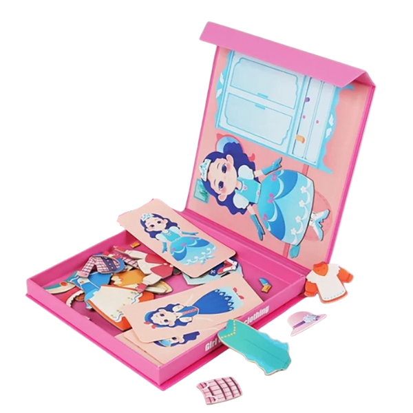 Puzzle Magnétique d’Expressions Faciales pour Enfants