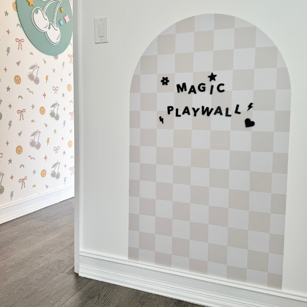 Grand Tableau Mural Magnétique en Arc