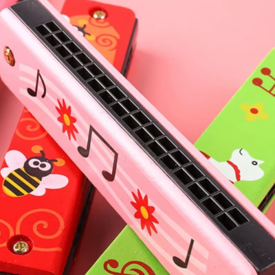 Harmonica en Bois pour Enfants