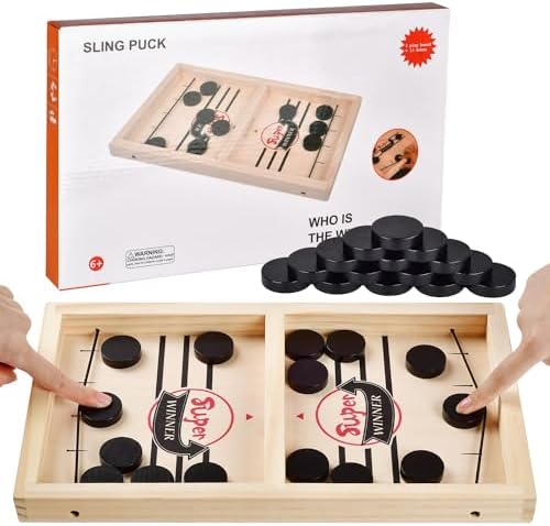 Jeu de Hockey en Bois Premium - SlingGame™