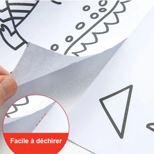 Rouleau Papier Dessin pour Enfants  (300 cm)