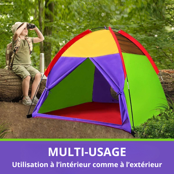 Tente Pop-Up Multi-colorée pour Enfants