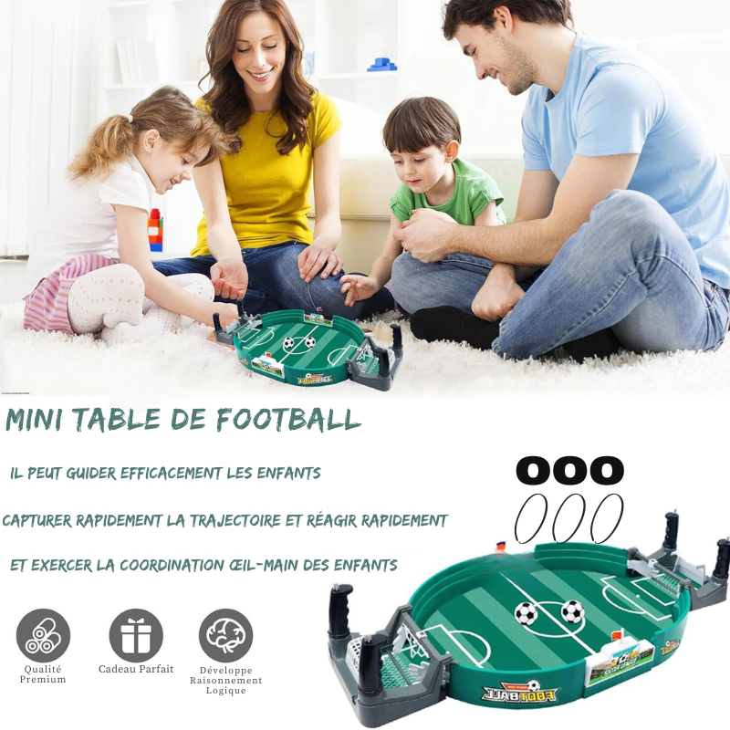 Mini Football - Jeu De Société De Football (6 balles)