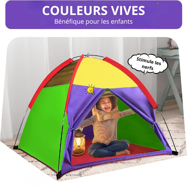 Tente Pop-Up Multi-colorée pour Enfants