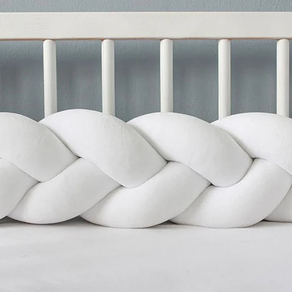 Tresse de lit pour bébé artisanale en velour | MyBed