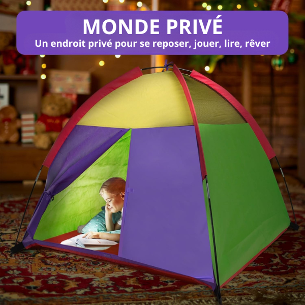 Tente Pop-Up Multi-colorée pour Enfants