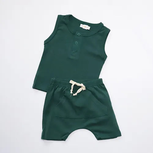 Ensemble d'été Deux Pièces pour Bébés - Unisex