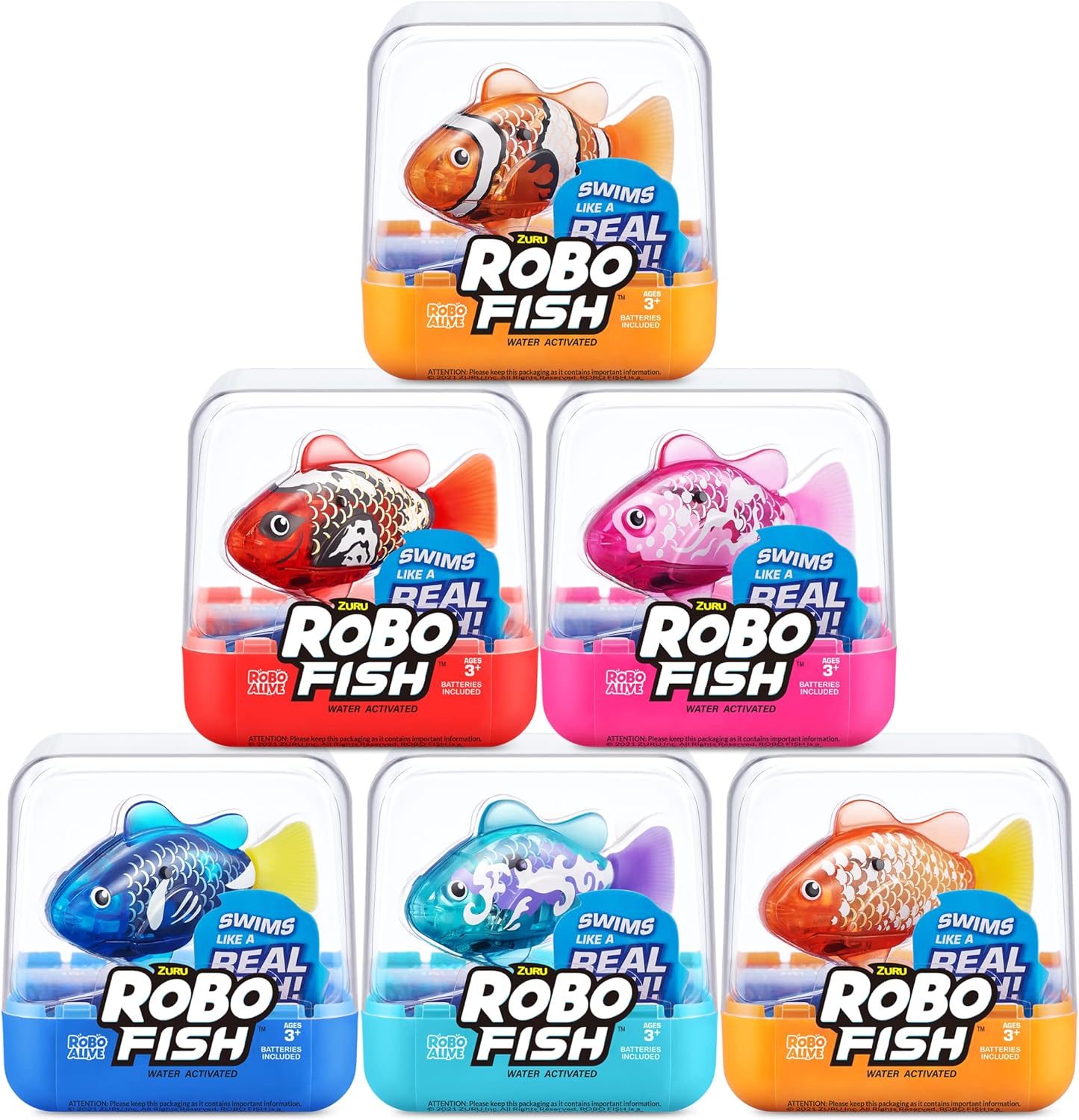 Poisson Robot - Jeu de Bain Étonnant (2 Pièces)