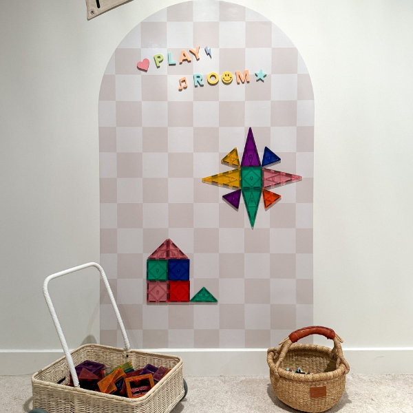 Grand Tableau Mural Magnétique en Arc