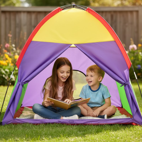 Tente Pop-Up Multi-colorée pour Enfants