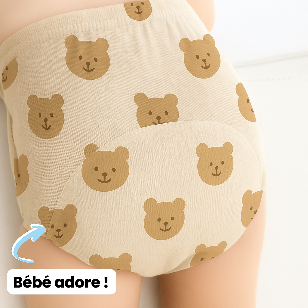 Culottes d'apprentissage réutilisable - Coucheco (Série Jungle)