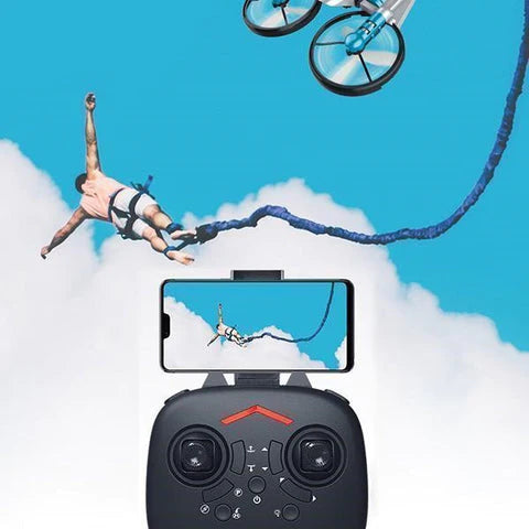 Image d'un drone pliable Moto Drone avec caméra et  contrôle intuitif et résistance aux chocs