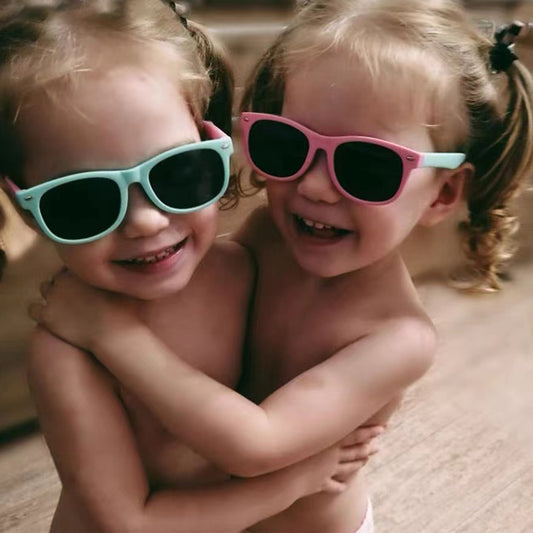 Lunettes de Soleil Tendance Incassables pour Enfants