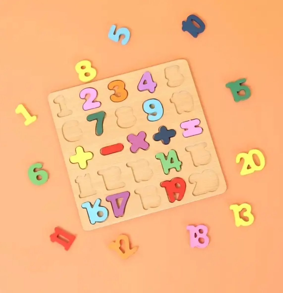 Puzzle en Bois 3-en-1 : Apprentissage , Coordination et Réflexion