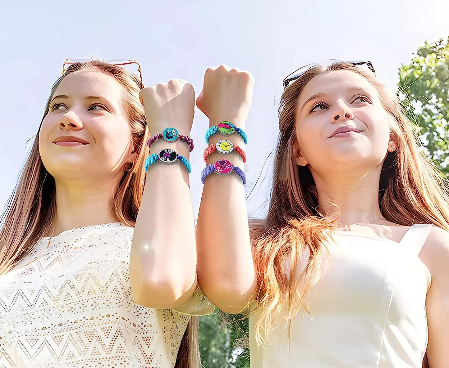 Coffret Éducatif et Amusant : Tressage de Bracelets pour Enfants