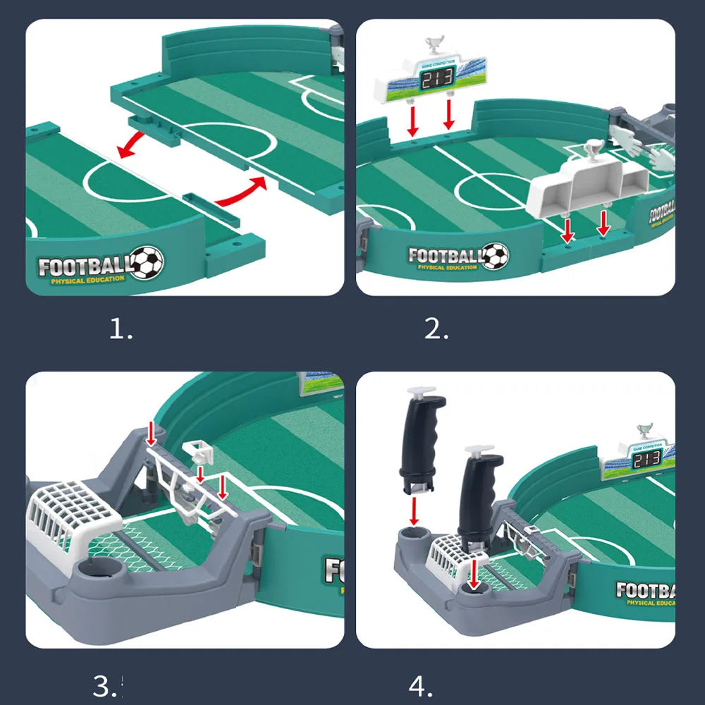 Plateau de Jeu de Football Interactif : Champion des Mini-Foot