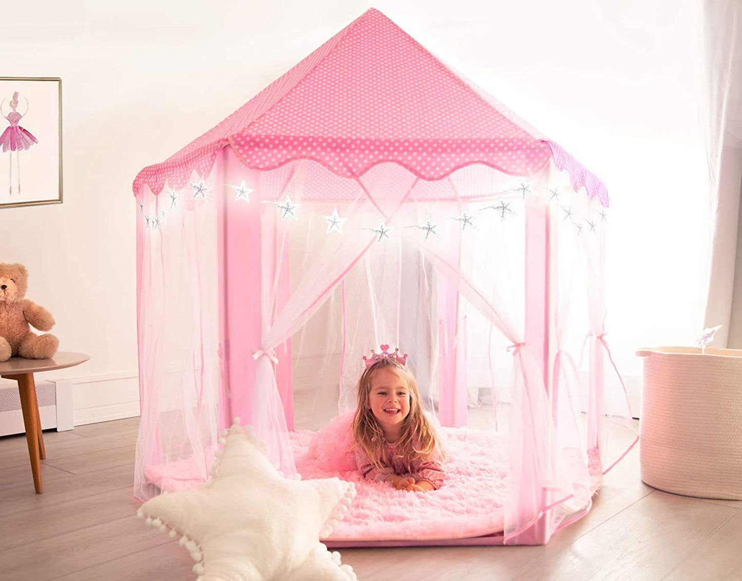 La Tente Royale Magique pour Enfants + (Lumières LED OFFERTES)