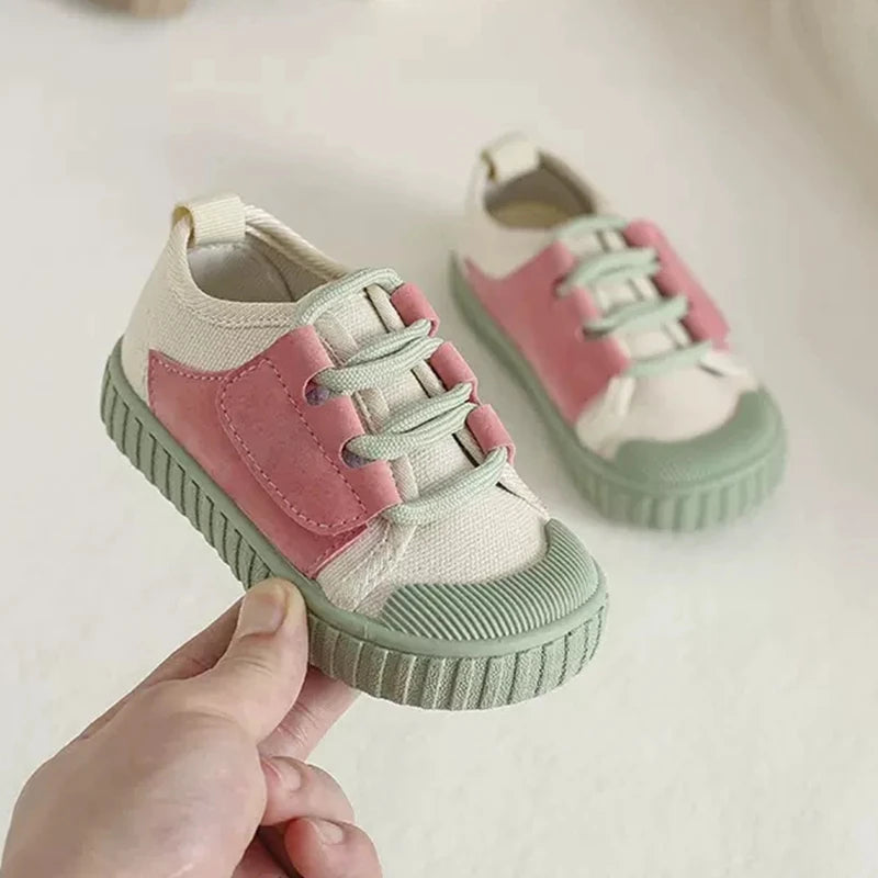 Chaussures d'extérieur en toile et cuir pour Enfant - UNISEXE