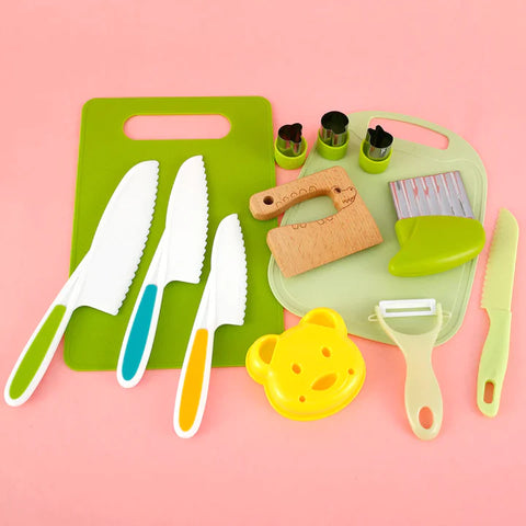 Kit de cuisine Montessori pour enfants (8PC) |JuniorChef