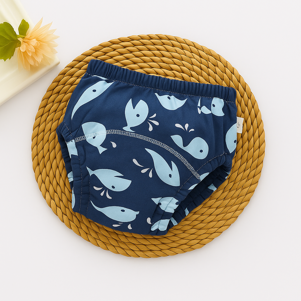 Couche de Bain Lavable et Imperméable (Série Découverte) – Par Coucheco