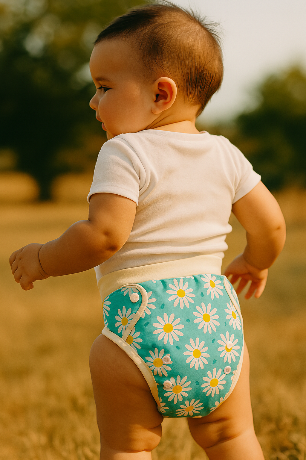 Couche de Bain Lavable et Imperméable (Série Été) – Par Coucheco