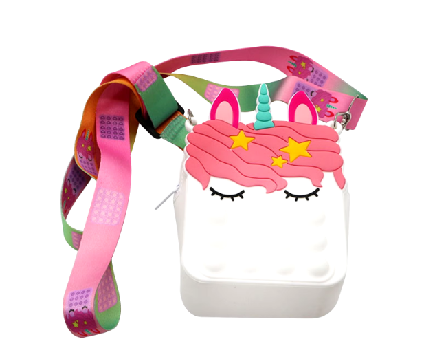 Sac Pop-it en Licorne Coloré