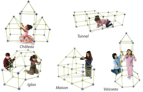 Kit de construction cabane montessori - Kidzone